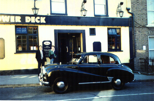 Paul & Cirian Kavanagh, Dublin.  Copyright Jenny Grainger - 8oct98