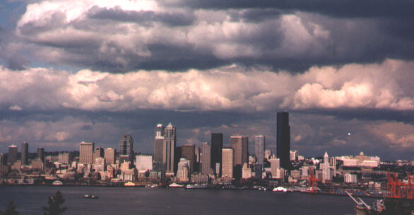 Seattle Skyline from West Seattle