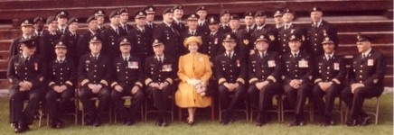 2FER(RCE) with Colonel in Chief in 1984