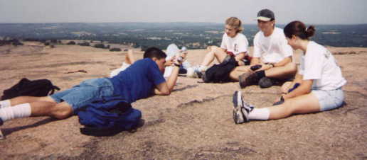 Enchanted Rock rocks! ... Oh MAN that was bad.