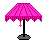 purple lamp