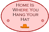 sign home hang hat