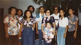 Family Picture at the Airport, 1986