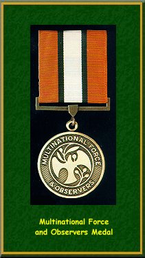 Multinational Force and Observers Medal