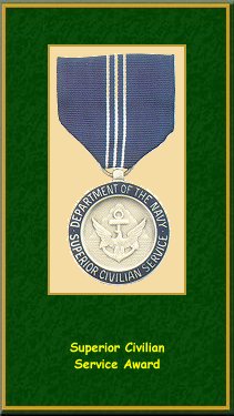 Superior Civilian Service Award-Navy & Marine Corps