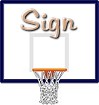 Basketball Sign Guestbook Button