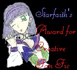 Starfaith's Award for Creative Fanfic