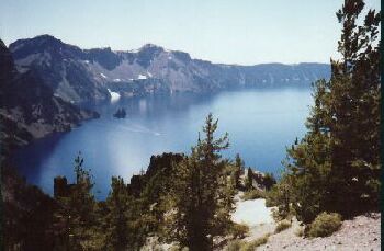 Beautiful Crater lake, Oregon