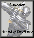 Sir Lancelot's Award of Excellence